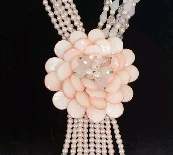 2nd Joan Rivers RETIRED “Starlet Style” Lariat Necklace in Pink