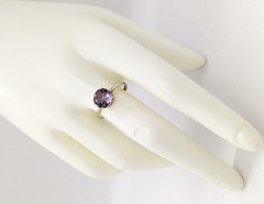 Vintage Luxury Soviet RING Silver⭐875 stamp Star USSR -size: 9US (19mm)| UA #15