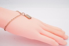 Vintage Sterling Silver 925 Bible Charm Bracelet 6.75″
