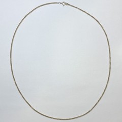 Vintage Sterling Silver Margarita Chain Necklace Mexico 21.5” 2mm 5.0 grams