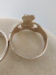 Vintage 925 Sterling Silver Ring Lot 6pc Adjustable Stackable Tested Pinky Toe