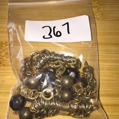 Cara NY Long Station Necklace Gold Tone Chain Beaded Acrylic 32″ Fashion