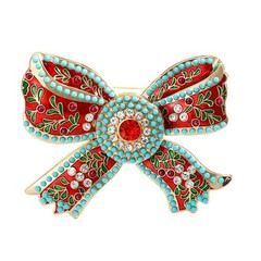 Fashionable Bowknot Brooch Ideal For Weddings Parties Or Evening Gatherings