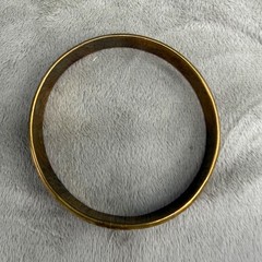 Vintage Bangle Bracelet Gold Tone 8.5”