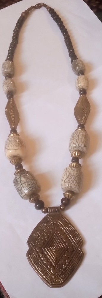 Vintage Tribal Inspired Boho Necklace