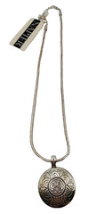 Napier Silver Tone Pendant Necklace NickeL Free NWT