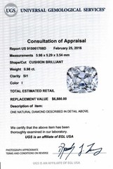 1 CARAT CERTIFIED I SI1 CUSHION BRILLIANT CUT DIAMOND LOOSE NATURAL ENGAGEMENT