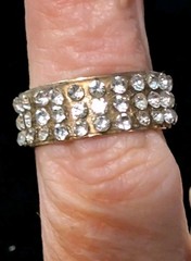 Vintage To Now Silver And Gold Tone Clear Rhinestone Jewelry Lot Of 17 Pieces