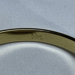 Vintage Joan Rivers Gold Tone Colorful Rhinestone Bracelet Bangle 8.5 in Signed