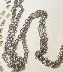 MaryBee Silver Tone 20″ Chain W/1″ Coral Chip Pendant Necklace 12-01-2021