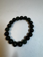 Natural Burmese A-Grade Jade jadeite beads bracelet 10mm stretch new free ship