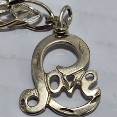 Vintage 925 Sterling Silver Grandma Charm Bracelet Italy 6 Charms 20 Grams