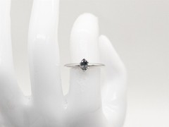 $4650 Tiffany & Co .39ct Natural Alexandrite Platinum Wedding Ring
