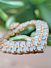 RHINESTONE OPEN HEART Pin Brooch Convertible Pendant Flat Slide Bail Vintage