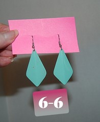Vintage Retro Ear Rings, 1970s, 1980s 1990s, GROUP 6, priced per or the lot