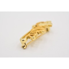 AJC Vintage #1 Mom Pin Brooch Brushed Gold Mother’s Day Signed NOS 1980s Bin4