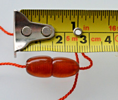 1970 RUSSIAN SOVIET BALTIC AMBER TWIST CLASP NECKLACE 老琥珀 PENDANT SUSPENSION PIN