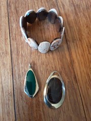 Large Lot of Vintage Costume Jewelry from an Estate, Necklaces, Watches, More