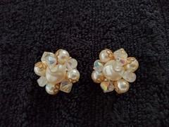 1950’s-1960’s Clip-On Earrings MCM Vintage