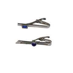 Vintage Pair of Tie Clips (Foster & No Brand) D115-46