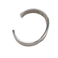 Vintage Speidel Cuff Bracelet ID Identity Engravable Brushed Silver Tone