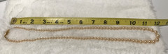 Vtg. 3 Faux High End Pearl Necklaces 1 Marked G Silver On Clasp (See All Photos)