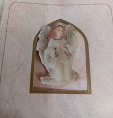 Vintage Angel Pin Brooch 1994 Seraphim Classics #70537 Roman Inc. Angelic New