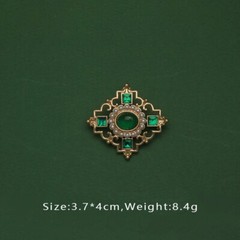 Baroque French Retro Pearl Exquisite Brooch Pin Summer Skirt Party Accessories