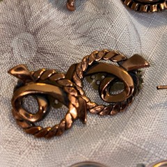 Matisse Renoir Rebajes Alpaca Copper Jewelry 7 Sets Earrings 1 Not Marked 1 Brok