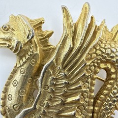 Metropolitan Museum of Art MMA Brooch Pendant Sea Serpent Dragon Scythian Ketos