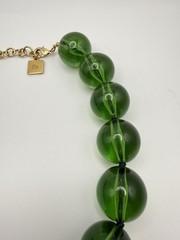 Vintage Liz Claiborne Adjustable Glass Beaded Necklace