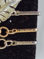 Coro Vintage Chunky Goldtone Necklaces. 2 Signed, 1 has Coro Dangle. Classy Chic