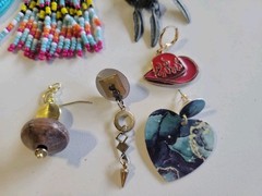Miscellaneous Vintage Small/Mini Craft Jewelry Lot-Unique Items Charms