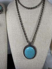 Vintage & Modern Estate 22 Pc Turquoise Inspired Jewelry Lot-All Wearable