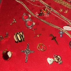 Vintage Estate Jewelry Lot-All Wearable Mix Estate Find- #062326