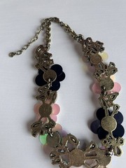BaubleBar Statement Bib Collar Wildflower Necklace Sequins Jcrew Style H4