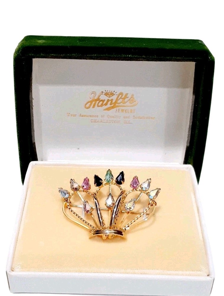 Vintage Ekelund 1/20 12K Gold Filled Brooch Beautiful SEE DESCRIPTION
