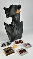 Fashion Earrings Bundle of 6 Pair Earrings 70s Disco Retro Inspired Jewelry VTG