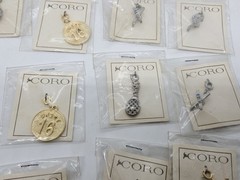 Vintage Lot NOS New Unused CORO Necklace Jewelry Pendants w/Original Packaging