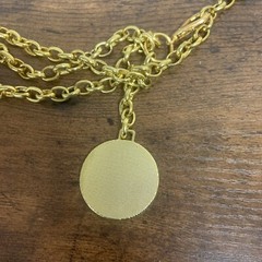 Chi By Falchi Chain Belt Vintage Fashion Jewlery Estate Find Nice Rare Gold Tone