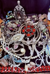 Vintage Estate Costume Jewelry Lot ! TRIFARI , CORO and more!