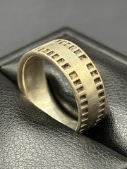 Vintage Sterling Silver 9MM Band Ring 10 Grams Size 13 E29