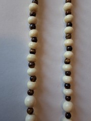 Vintage Carved Necklaces Earrings And Old Brooches.