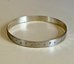 VINTAGE STERLING SILVER H.G. BRACELET