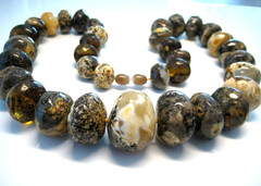 Genuine Huge Massive Amber Baltic Amber Necklace 110-115 grams 22 in. !!!