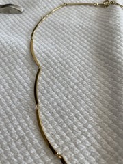 Avon Vintage 1978 Scalloped Casual Necklace – 17in
