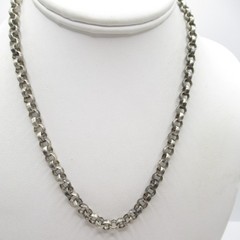 Silver Tone Plated Metal Rollo Chain Vintage