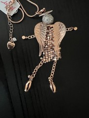 Betsey Johnson Bronze Angel Pendant Rare – DP3