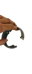 * Ethnic Tribal Engraved Hinged Cuff Bracelet Thailand Boho Jewelry Unique Gift