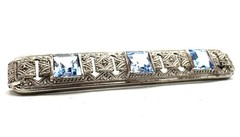 935 Antique Silver Brooch °Art Nouveau° Art Deco Vintage Elegant